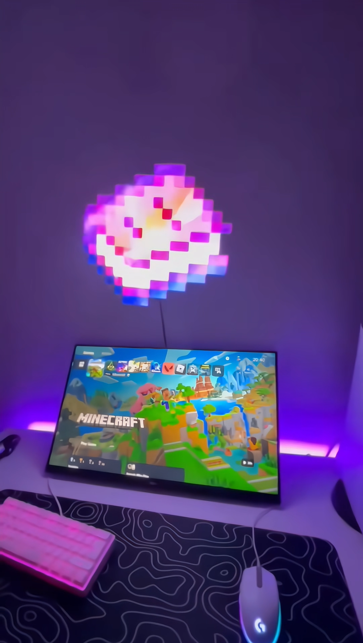 Flat decor view