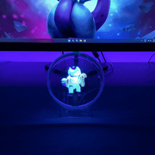 HoloX™ Hologram Desktop Fan