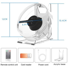 HoloX™ Hologram Desktop Fan